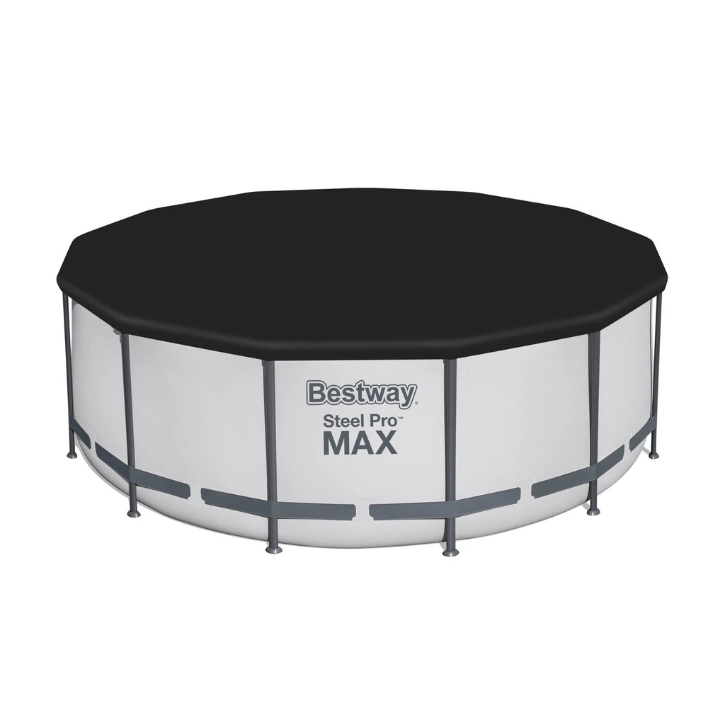 Piscine hors sol ronde Bestway Steel Pro MAX avec pompe et bâche
