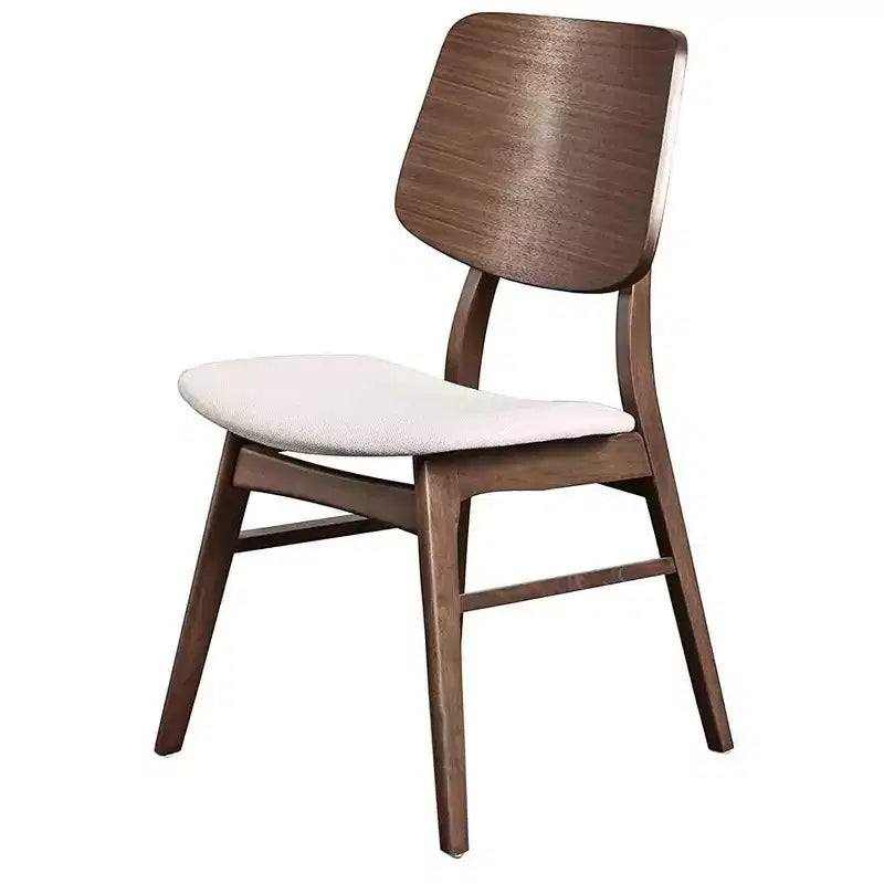 New Classic Furniture, chaise de salle à manger Oscar en bois de noyer massif (lot de 4)
