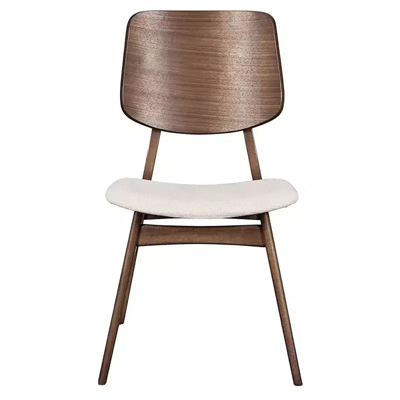 New Classic Furniture, chaise de salle à manger Oscar en bois de noyer massif (lot de 4)