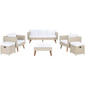Presla 6 Piece Living Set - Indoor/Outdoor - PAT7715 - Safavieh