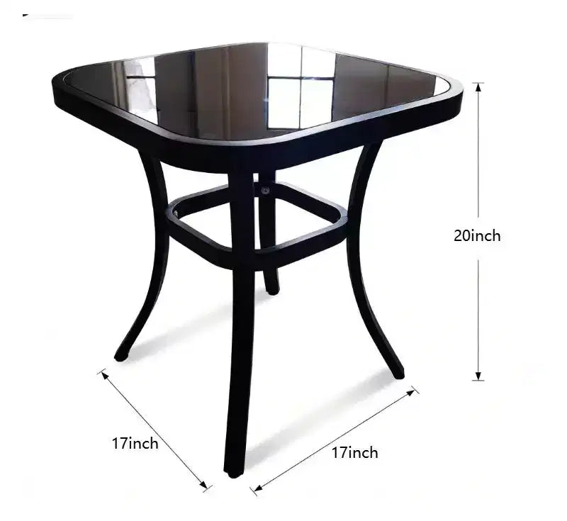 ALAULM Salon de Jardin 8 Places en Aluminium - Mobilier d'Extérieur Moderne en Métal avec Table de Foyer au Propane de 114 cm