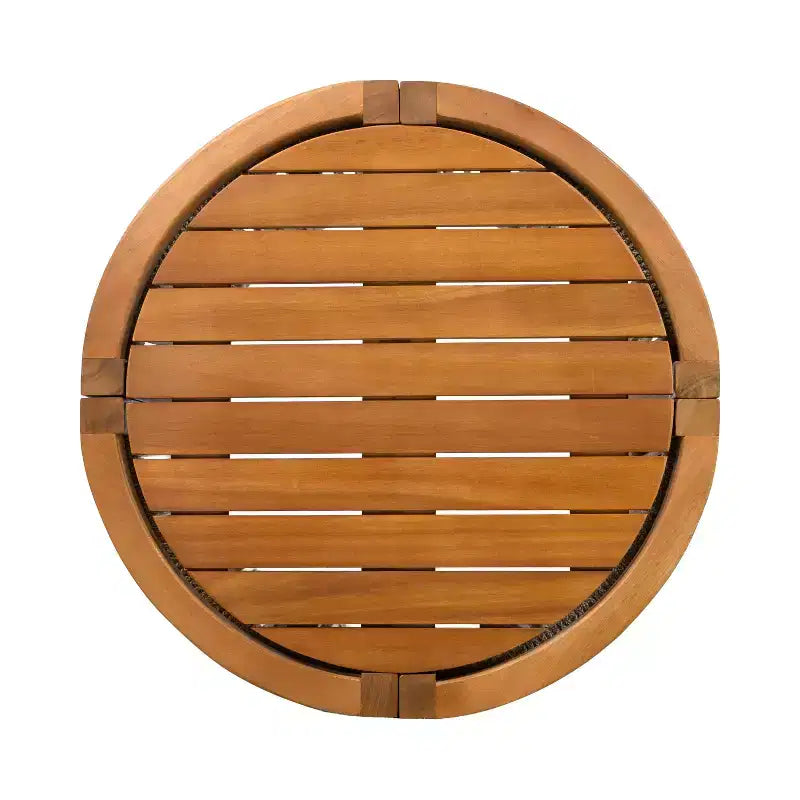 Christopher Knight Home Krizzix Ensemble de 3 pièces de mobilier d'extérieur bohème en bois d'acacia et corde tressée avec coussins