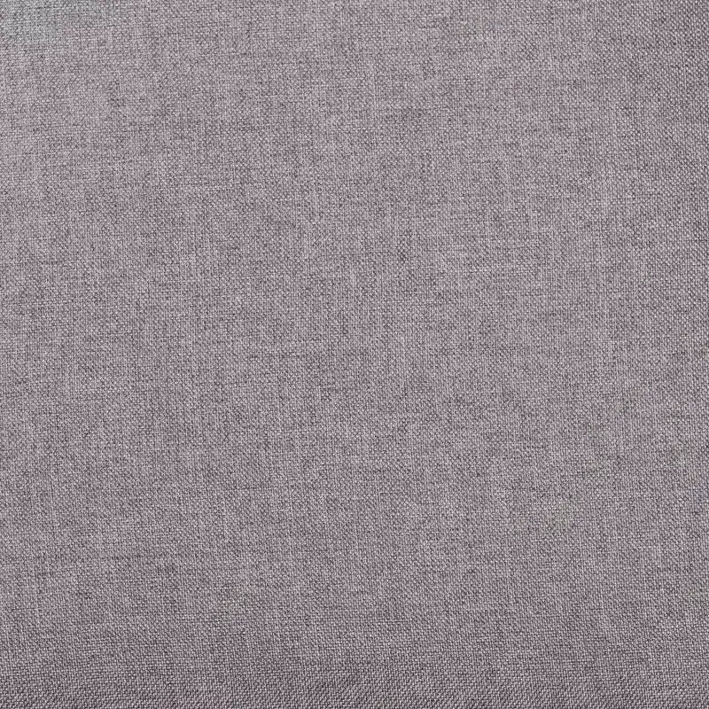 Ensemble de salle à manger 5 pièces Baxton Studio Nellie moderne en tissu gris et bois marron foncé