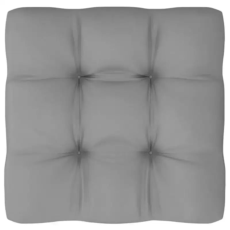 vidaXL Salon de jardin 11 pièces Canapé modulable d'extérieur Bois de pin massif - Naturel avec coussin