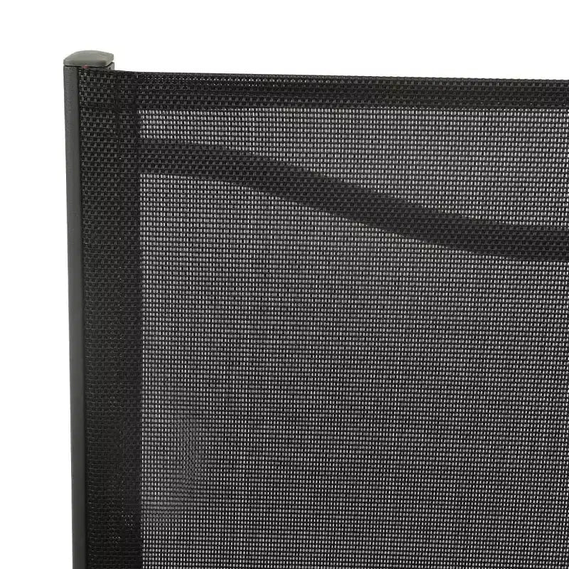 vidaXL Ensemble repas d'extérieur anthracite, noir