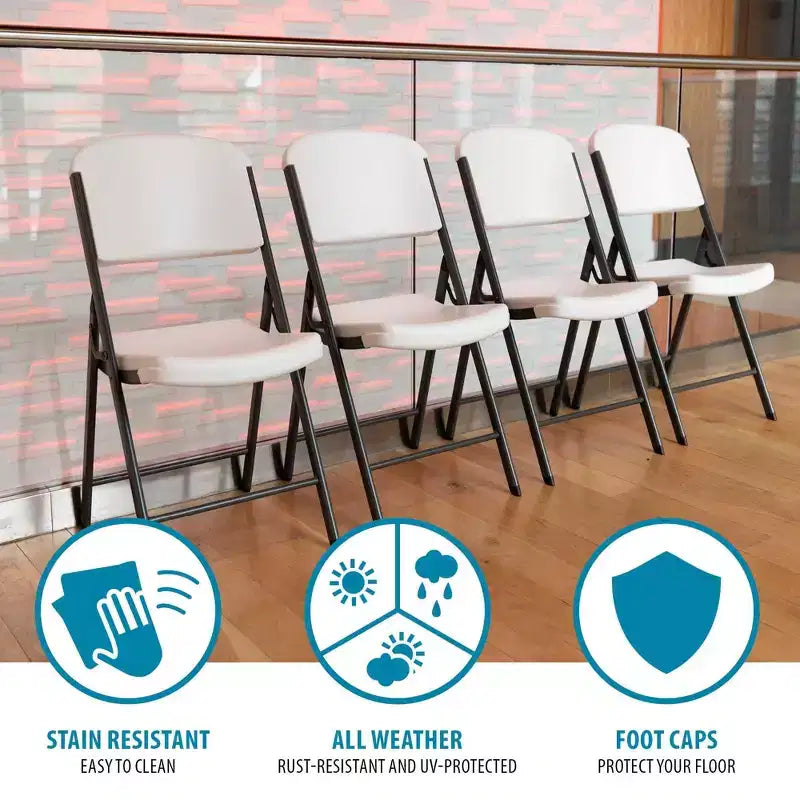 Ensemble table et chaises rondes Lifetime de 60 pouces
