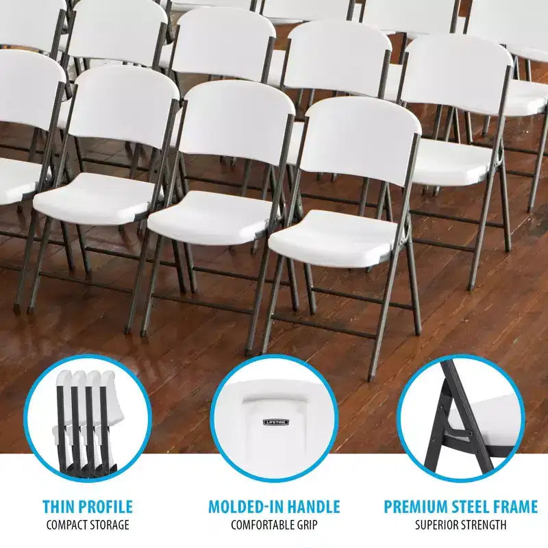 Ensemble table et chaises rondes Lifetime de 60 pouces