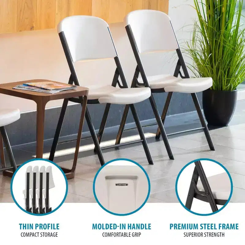 Ensemble table et chaises rondes Lifetime de 60 pouces