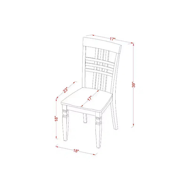 Ensemble de salle à manger - Table et chaises 9 pièces - Ensemble de dînette de cuisine - Design moderne