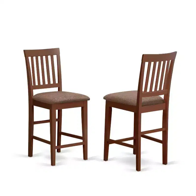 Ensemble de salle à manger hauteur comptoir – Table et chaises modernes 5 pièces