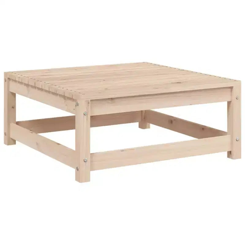 vidaXL Salon de jardin 9 pcs Bois de pin massif