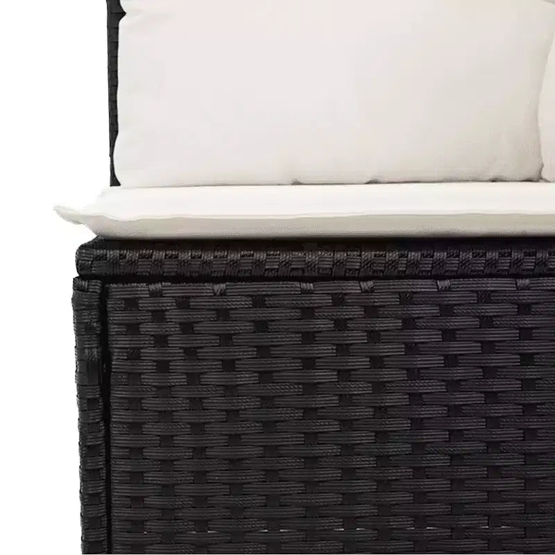 vidaXL Salon de jardin 6 pièces avec coussins en résine tressée – Plusieurs coloris et modèles au choix