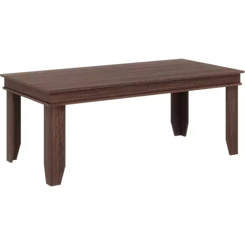 Table de salle à manger de ferme pour 6-8 personnes, tables de cuisine de 180 cm de long avec cadre en bois robuste, grande table à manger rectangulaire de 180 cm pour salle à manger