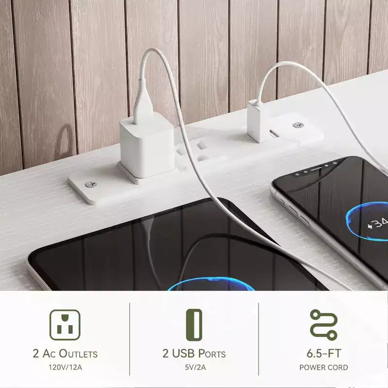 Commode Blanche à 9 Tiroirs Meuble TV pour Téléviseur de 65 Pouces avec Station de Recharge Lumières LED Console Multimédia Unité de Rangement de Chambre à Coucher de 55 Pouces de Large