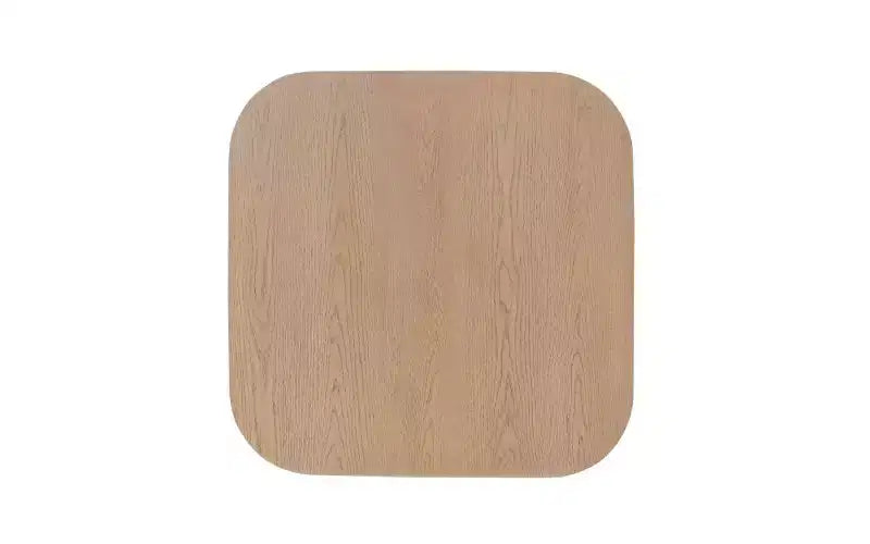 Table de cuisine en bois massif pour 2 à 4 personnes, table à manger carrée de 89 cm avec pieds coniques évasés, table minimaliste pour salon, appartement, petit espace