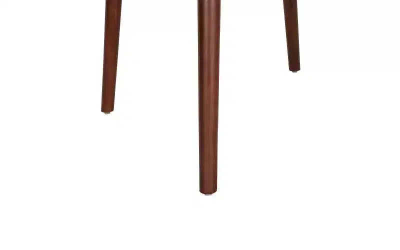 Table de cuisine en bois massif pour 2 à 4 personnes, table à manger carrée de 89 cm avec pieds coniques évasés, table minimaliste pour salon, appartement, petit espace