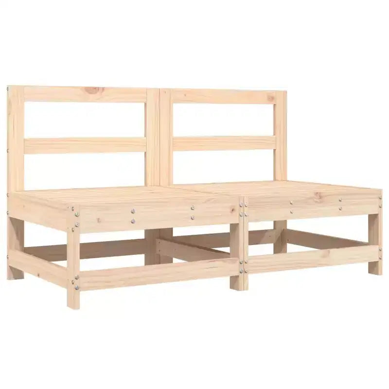 vidaXL Salon de jardin Bois de pin massif