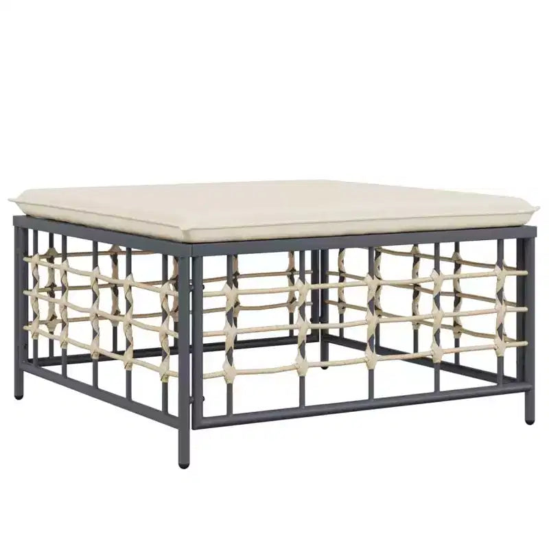 vidaXL Salon de jardin moderne 10 pièces avec coussins