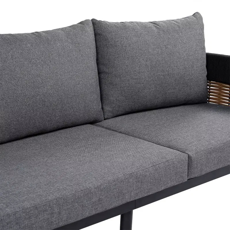 Ensemble de mobilier de jardin 4 pièces Harrison - Intérieur/extérieur - PAT7744 - Safavieh