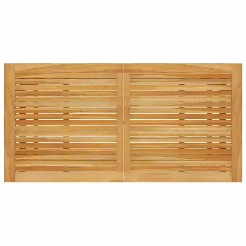 vidaXL Ensemble de salle à manger Bois d'acacia massif Moyen Ergonomique
