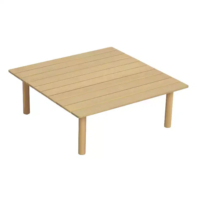 Christopher Knight Home Declan Canapé modulable d'extérieur en acacia et corde en forme de U avec table basse