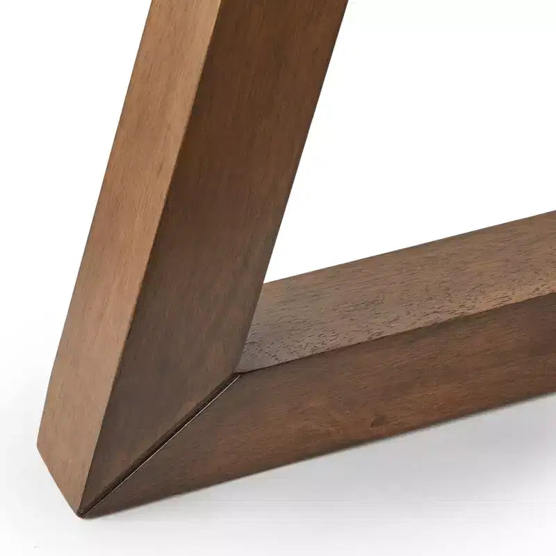 Lifestorey Ensemble de salle à manger 5 pièces Valissa moderne avec chaises en cuir Noyer/Gris-taupe