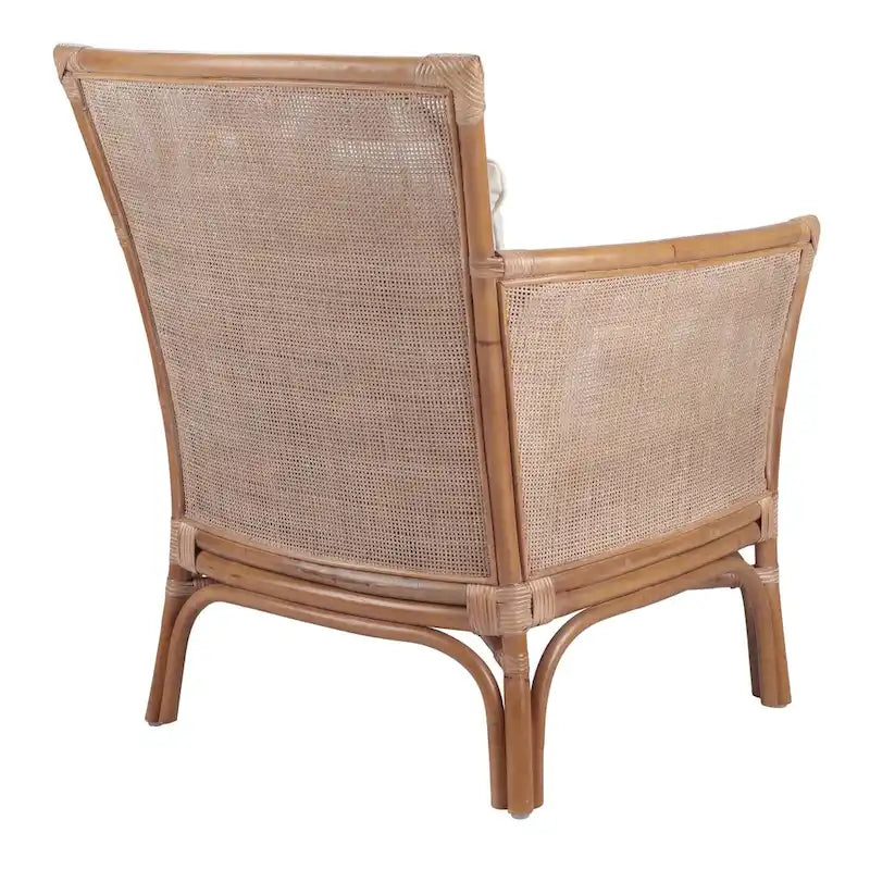 Fauteuil d'appoint en rotin Tatum