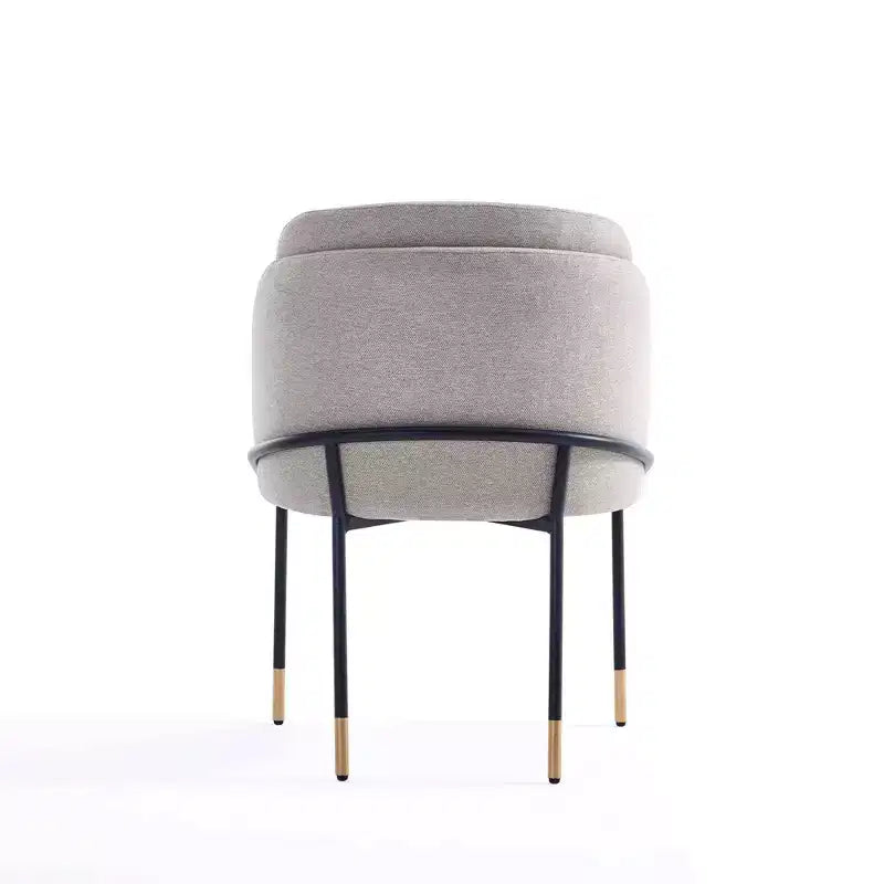 Manhattan Comfort – Ensemble repas rond Hathaway and Flor 5 pièces de 120 cm