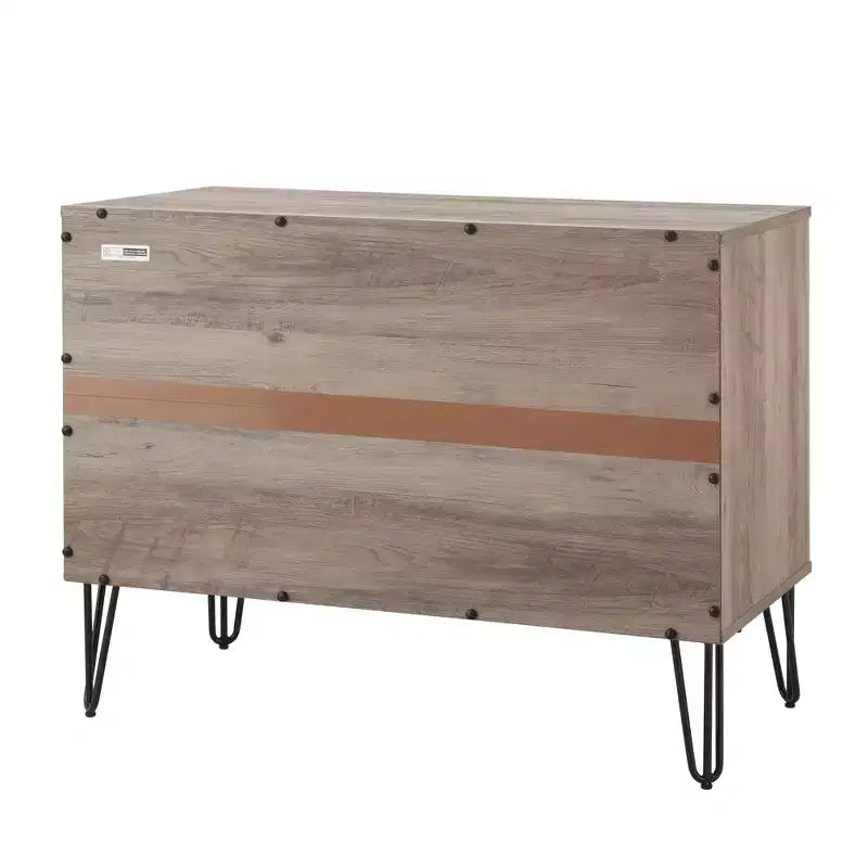 Ensemble commode 5 tiroirs, commode 3 tiroirs et table de chevet Manhattan Comfort Dumbo 3 pièces