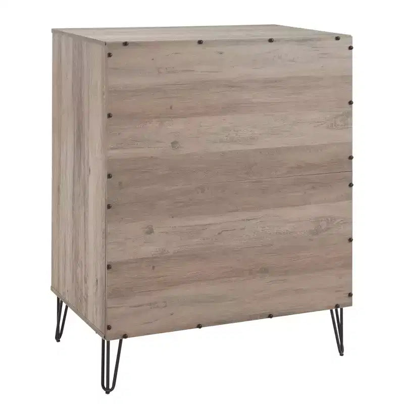 Ensemble commode 5 tiroirs, commode 3 tiroirs et table de chevet Manhattan Comfort Dumbo 3 pièces