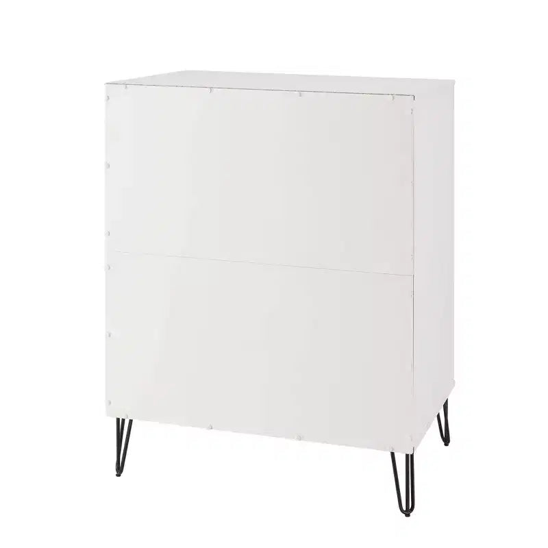 Ensemble commode 5 tiroirs, commode 3 tiroirs et table de chevet Manhattan Comfort Dumbo 3 pièces